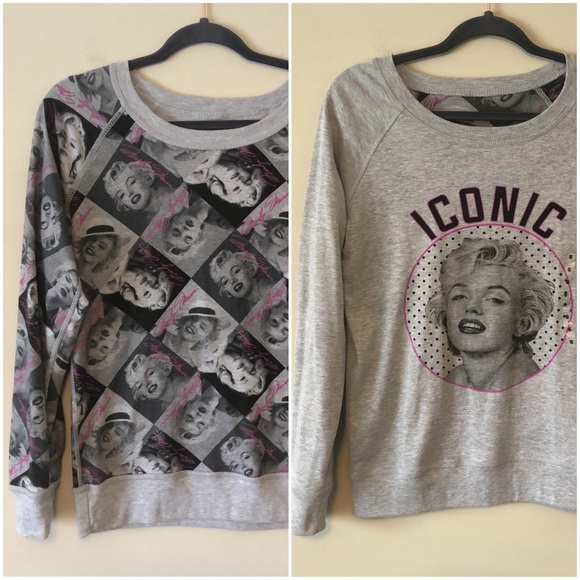 Marilyn Monroe Sweaters - NWOT Reversible Marilyn Monroe Sweater
